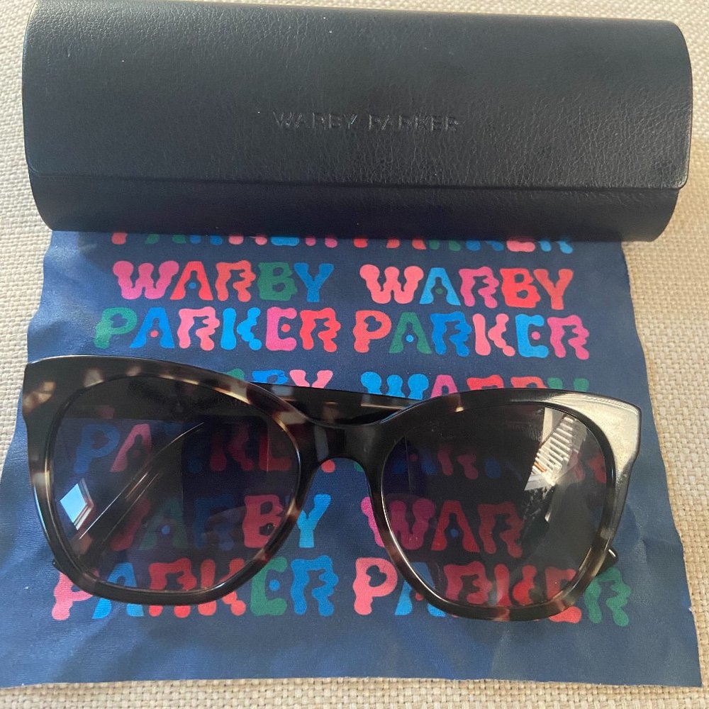 Warby Parker Rhea Truffle Tortoise  Sunglasses
